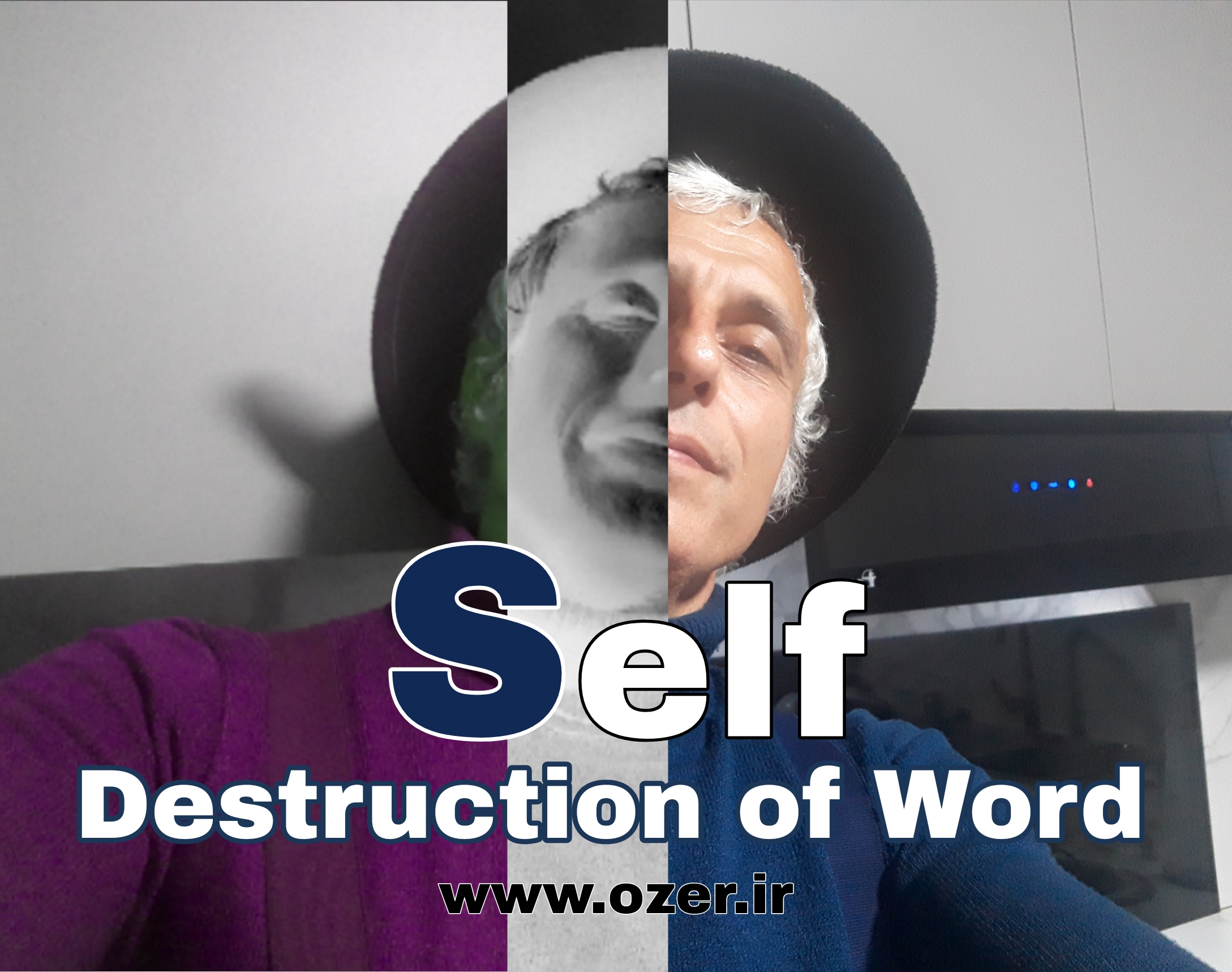 Ebrahim Pourbagher ; The impotent raven who dreamed to be the unique bird of the city